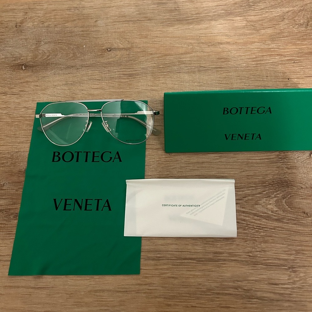 Bottega Veneta Aviator Non-Prescription Optical Glasses